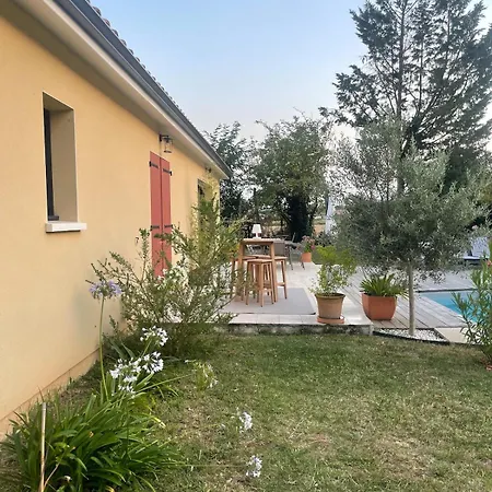 Maison Chaleureuse Avec Piscine 别墅 *