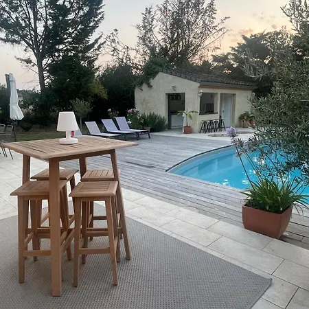 别墅 Maison Chaleureuse Avec Piscine Bessières